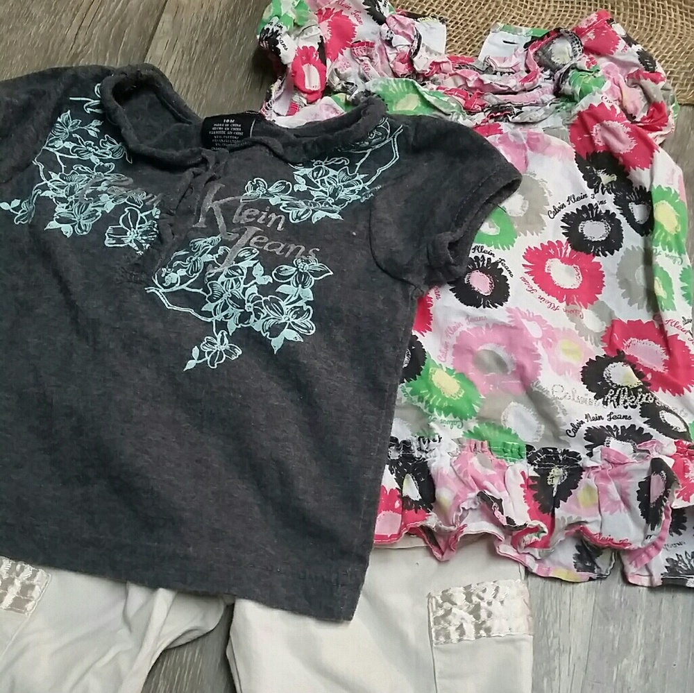 🏵Calvin Klein Gap Girl 18mo Lot🎀